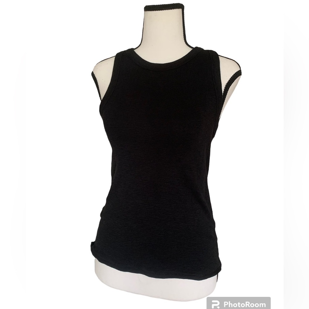 Madewell | basic black tank top
